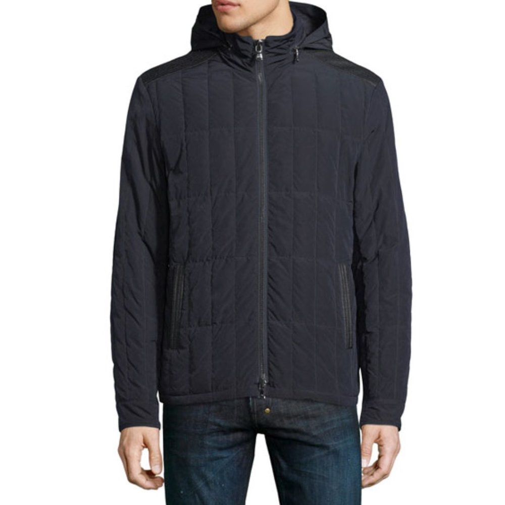 RARE JOHN VARVATOS STAR USA Quilted Down Jacket Size XL 09/24